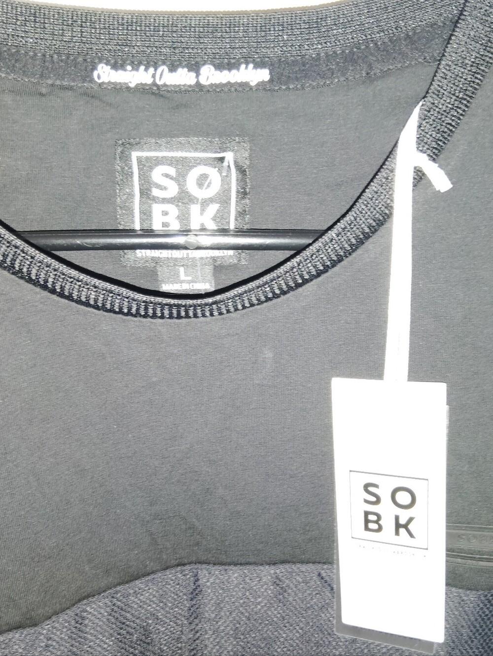 Men’s Black Short Sleeve Crewneck Tee